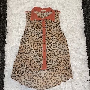Women’s Leopard Print Tank 🐆